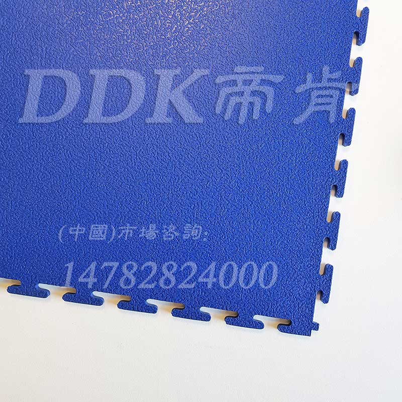 5mm*50*50卡扣拼裝塑膠地板藍色 麻面平紋防滑5毫米PVC地板，樹皮紋,拼裝地板,拼裝地膠,拼接地板